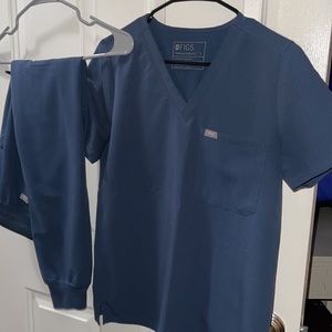 Figs scrub set. Worn once.